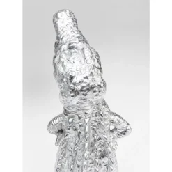 Deko & Geschenkartikel-KARE Design Deko Figur Alligator Silber 39Cm