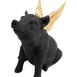 Deko & Geschenkartikel-KARE Design Deko Figur Angel Piglet 20Cm