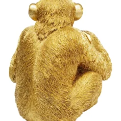 Deko & Geschenkartikel-KARE Design Deko Figur Baby Ape Gold 53