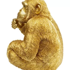 Deko & Geschenkartikel-KARE Design Deko Figur Baby Ape Gold 53