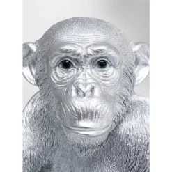Deko & Geschenkartikel-KARE Design Deko Figur Baby Ape Silber 53