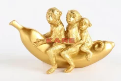 Deko & Geschenkartikel-KARE Design Deko Figur Banana Ride 12Cm