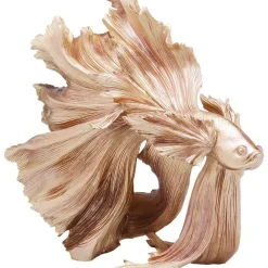 Deko & Geschenkartikel-KARE Design Deko Figur Betta Fish Gold