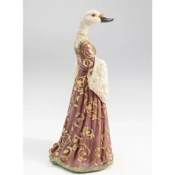 Deko & Geschenkartikel-KARE Design Deko Figur Bird Lady Duck Weis 31Cm