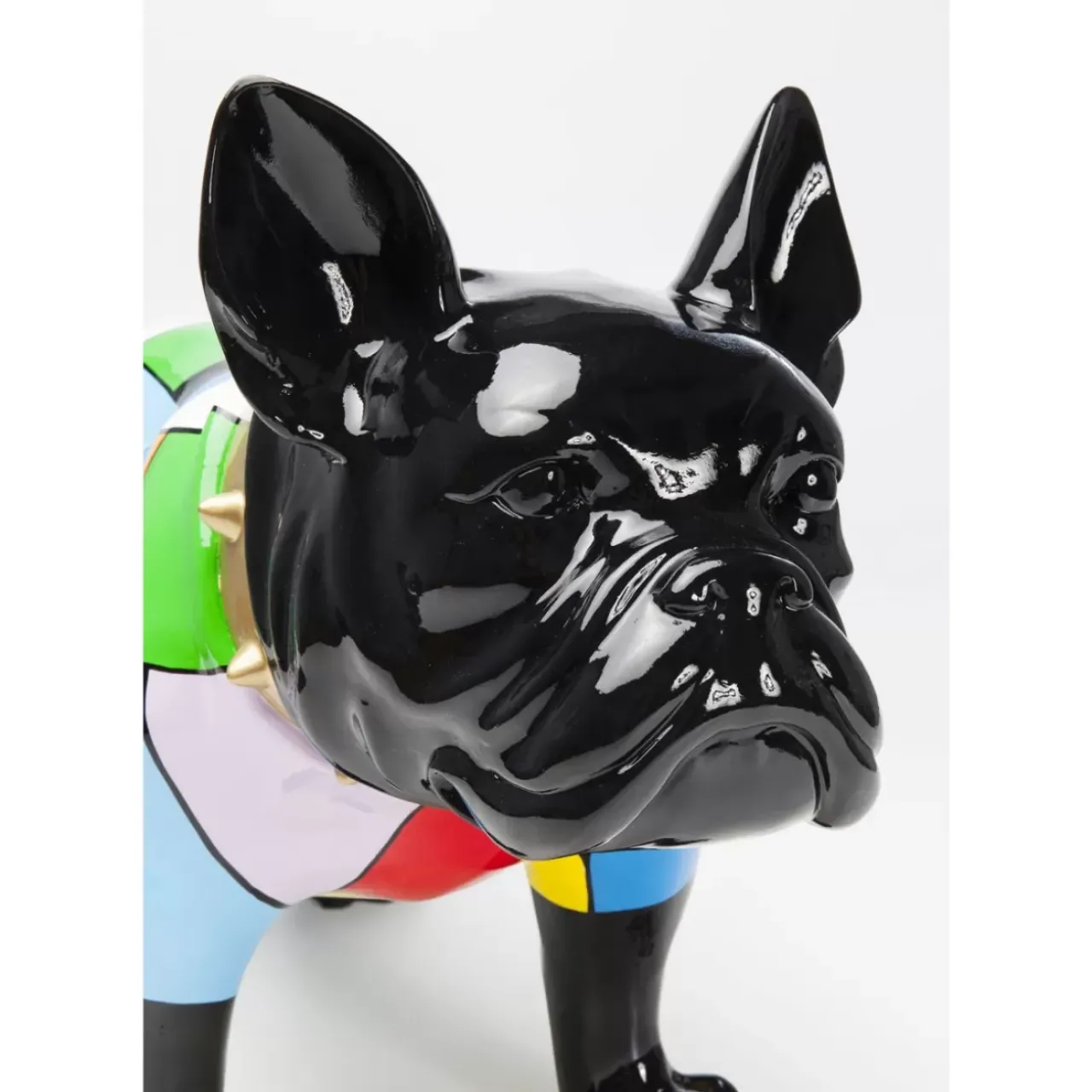 Deko & Geschenkartikel-KARE Design Deko Figur Bulldog Colore