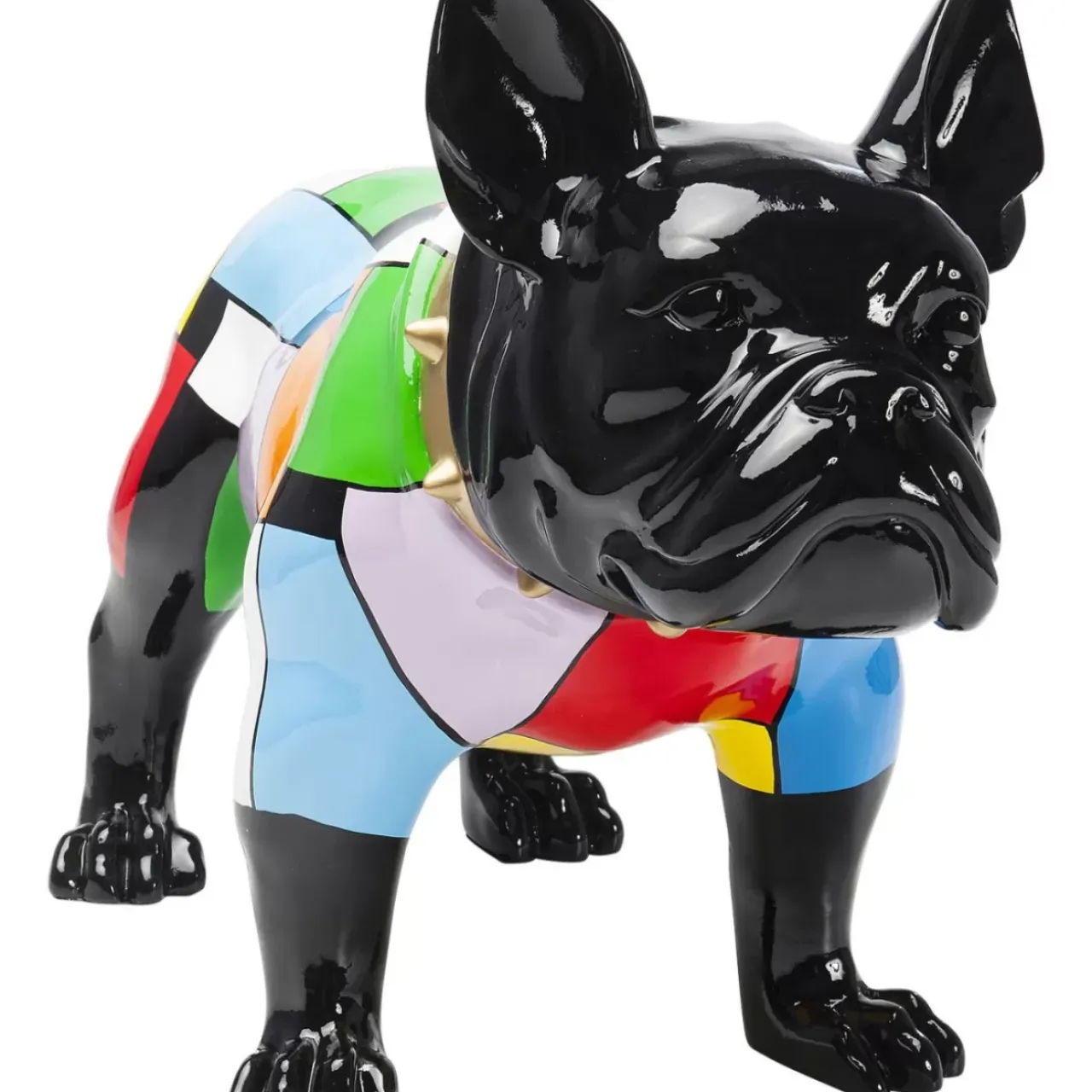 Deko & Geschenkartikel-KARE Design Deko Figur Bulldog Colore