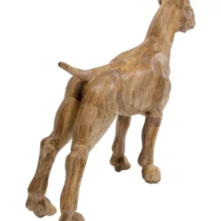 Deko & Geschenkartikel-KARE Design Deko Figur Bulldog Wood 70X78Cm