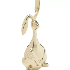 Deko & Geschenkartikel-KARE Design Deko Figur Bunny Gold 52Cm
