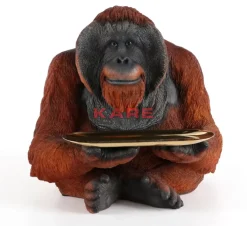 Deko & Geschenkartikel-KARE Design Deko Figur Butler Orang Utan 41Cm