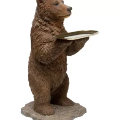Deko & Geschenkartikel-KARE Design Deko Figur Butler Standing Bear 62Cm