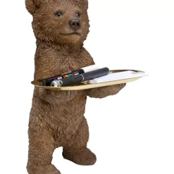 Deko & Geschenkartikel-KARE Design Deko Figur Butler Standing Bear 35Cm