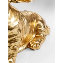 Deko & Geschenkartikel-KARE Design Deko Figur Coiffed Dog Gold 52Cm