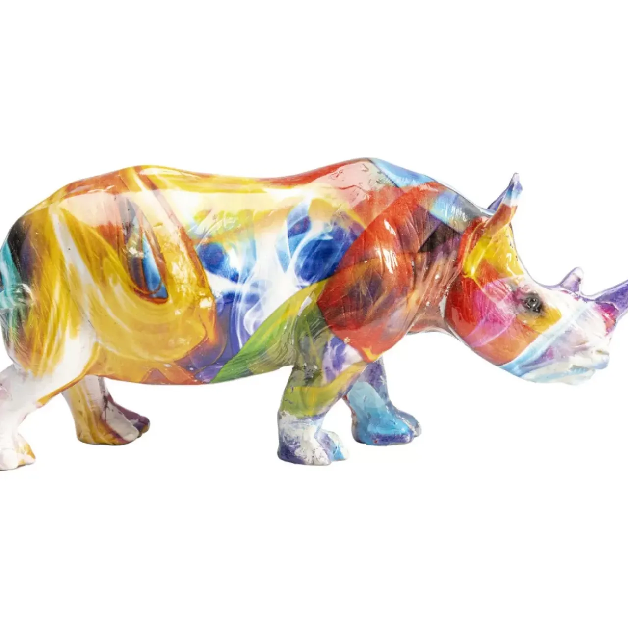Deko & Geschenkartikel-KARE Design Deko Figur Colored Rhino