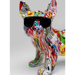 Deko & Geschenkartikel-KARE Design Deko Figur Comic Dog Glasses