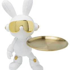 Deko & Geschenkartikel-KARE Design Deko Figur Cool Bunny Tray 27Cm