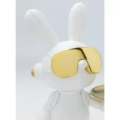 Deko & Geschenkartikel-KARE Design Deko Figur Cool Bunny Tray 27Cm