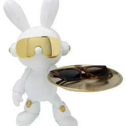 Deko & Geschenkartikel-KARE Design Deko Figur Cool Bunny Tray 27Cm
