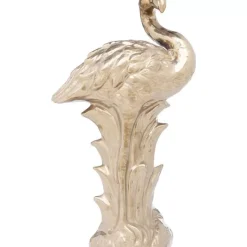 Deko & Geschenkartikel-KARE Design Deko Figur Flamingo Front Gold