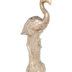 Deko & Geschenkartikel-KARE Design Deko Figur Flamingo Side Gold