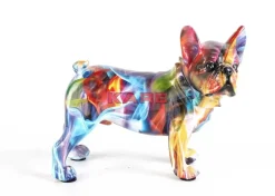 Deko & Geschenkartikel-KARE Design Deko Figur Frenchie Bunt
