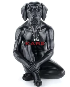 Deko & Geschenkartikel-KARE Design Deko Figur Gangster Dog Black