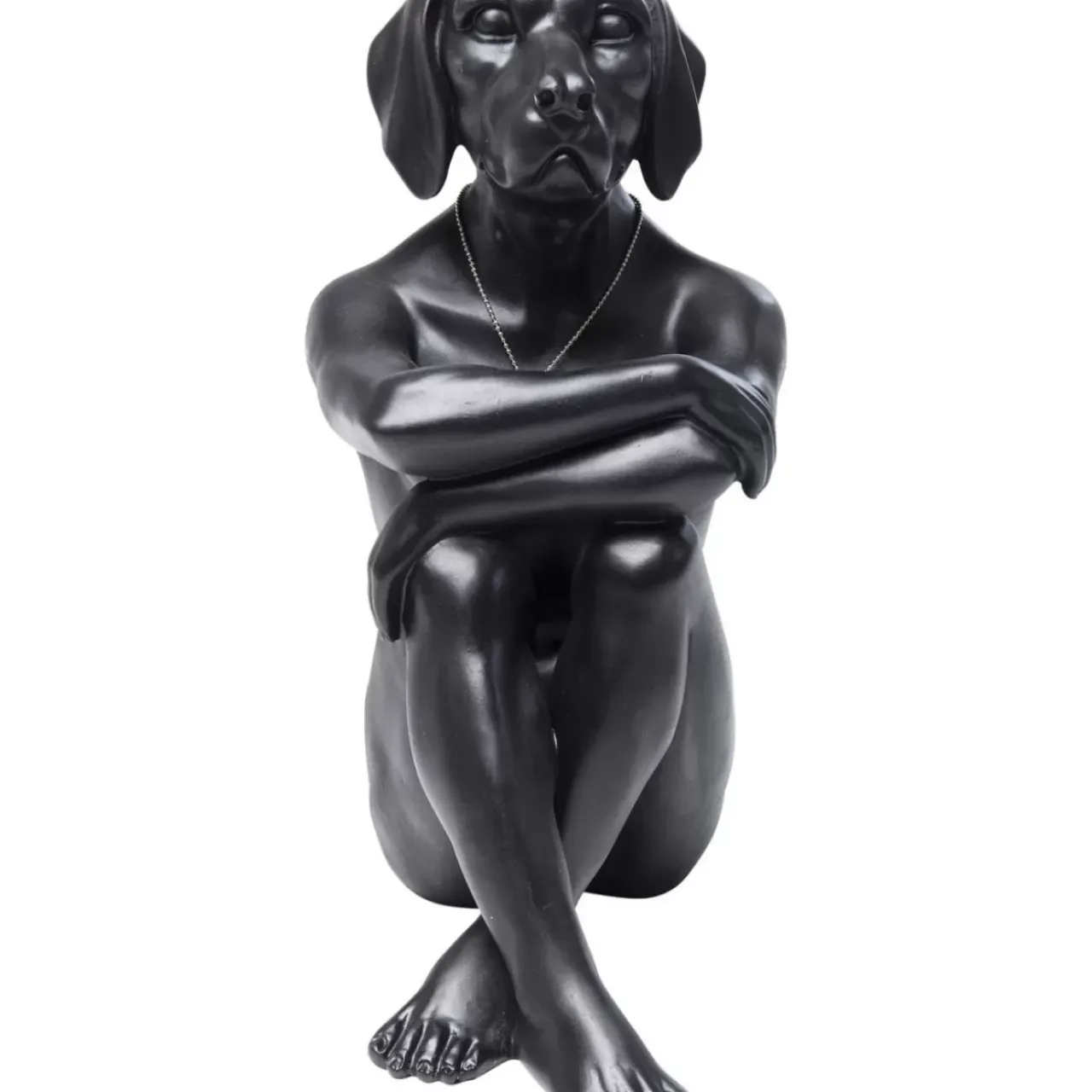 Deko & Geschenkartikel-KARE Design Deko Figur Gangster Dog Black