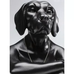 Deko & Geschenkartikel-KARE Design Deko Figur Gangster Dog Black