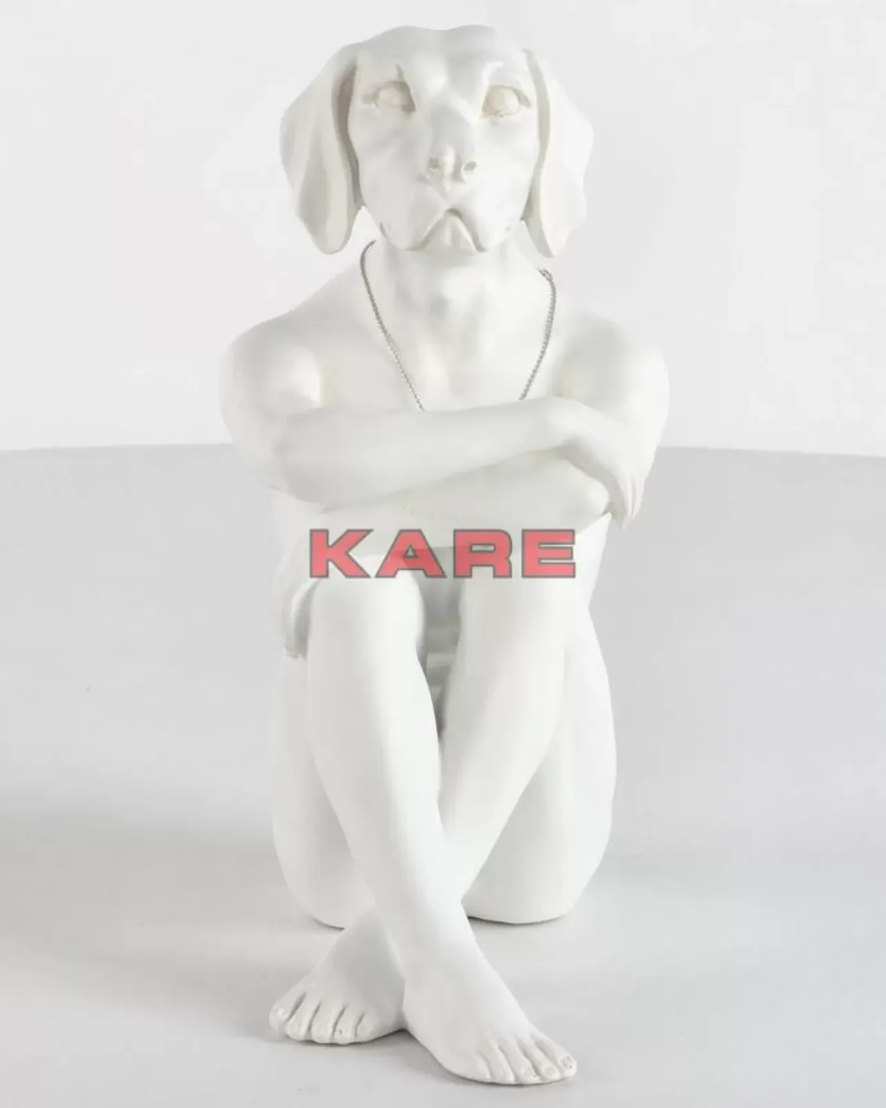 Deko & Geschenkartikel-KARE Design Deko Figur Gangster Dog Cream