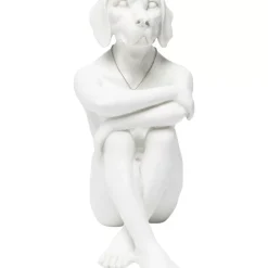 Deko & Geschenkartikel-KARE Design Deko Figur Gangster Dog Cream