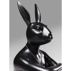 Deko & Geschenkartikel-KARE Design Deko Figur Gangster Rabbit Schwarz