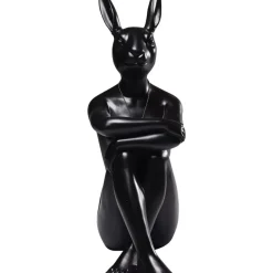 Deko & Geschenkartikel-KARE Design Deko Figur Gangster Rabbit Schwarz