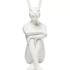 Deko & Geschenkartikel-KARE Design Deko Figur Gangster Rabbit Weis