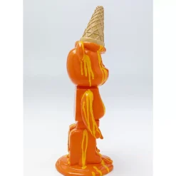 Deko & Geschenkartikel-KARE Design Deko Figur Gelato Bear Orange 40Cm