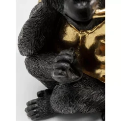 Deko & Geschenkartikel-KARE Design Deko Figur Glam Gorilla 26Cm