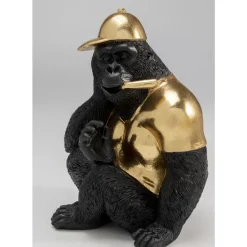 Deko & Geschenkartikel-KARE Design Deko Figur Glam Gorilla 26Cm