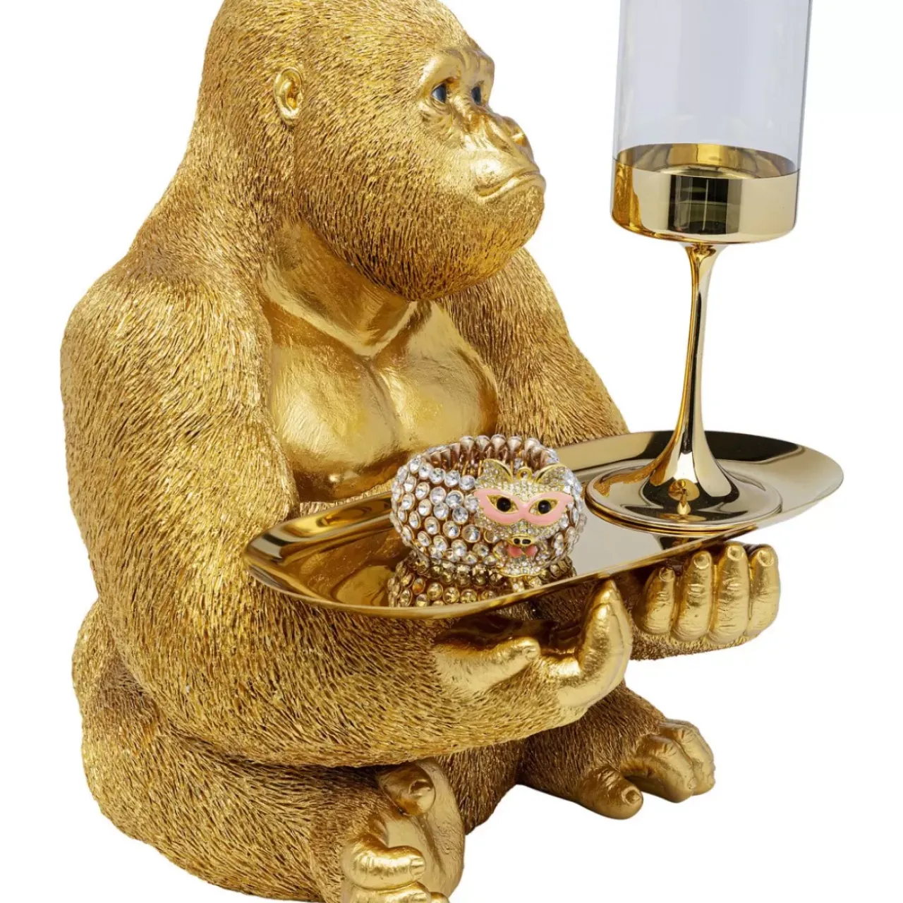 Deko & Geschenkartikel-KARE Design Deko Figur Gorilla Butler