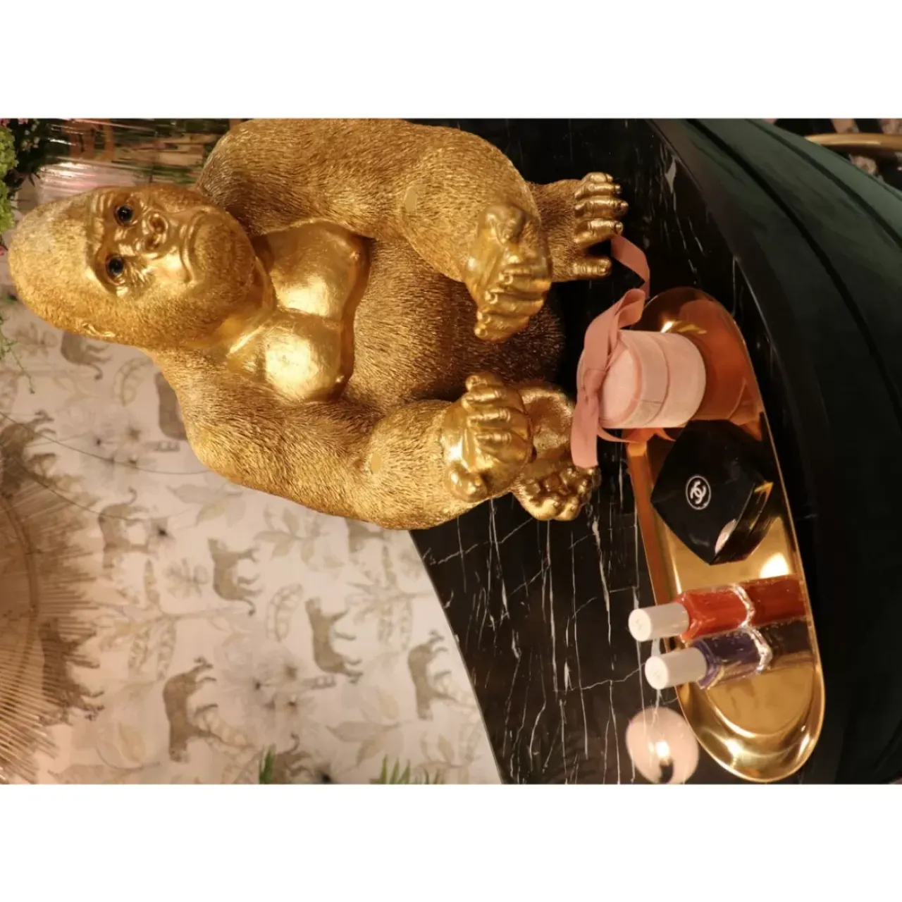 Deko & Geschenkartikel-KARE Design Deko Figur Gorilla Butler
