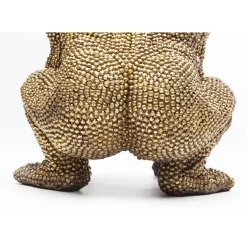 Deko & Geschenkartikel-KARE Design Deko Figur Gorilla Gold 46Cm