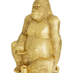 Deko & Geschenkartikel-KARE Design Deko Figur Gorilla Gold Xxl 249