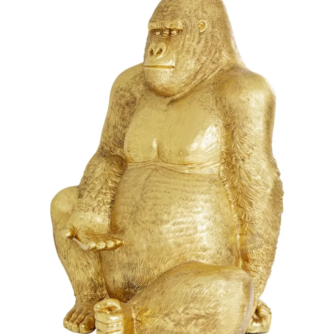 Deko & Geschenkartikel-KARE Design Deko Figur Gorilla Gold Xxl 249
