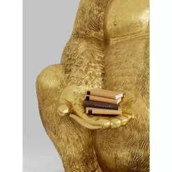 Deko & Geschenkartikel-KARE Design Deko Figur Gorilla Gold Xxl 249