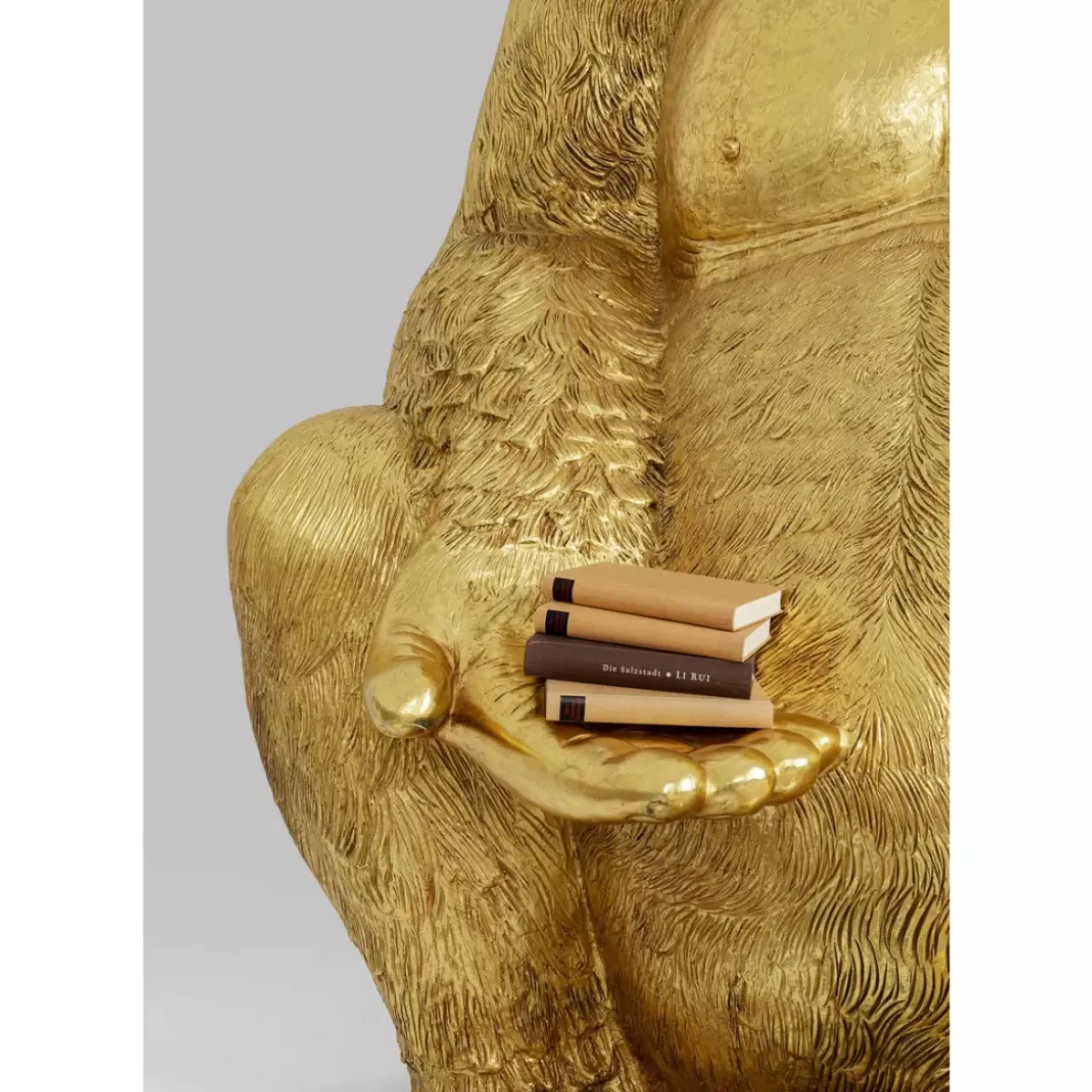 Deko & Geschenkartikel-KARE Design Deko Figur Gorilla Gold Xxl 249