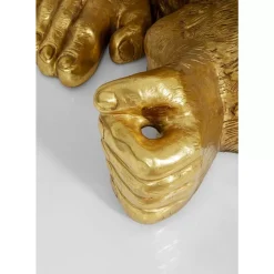 Deko & Geschenkartikel-KARE Design Deko Figur Gorilla Gold Xxl 249