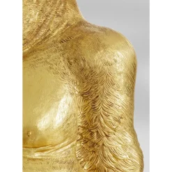 Deko & Geschenkartikel-KARE Design Deko Figur Gorilla Gold Xxl 249