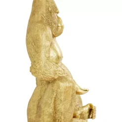 Deko & Geschenkartikel-KARE Design Deko Figur Gorilla Gold Xxl 249