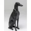 Deko & Geschenkartikel-KARE Design Deko Figur Greyhound Bruno Schwarz Matt 80Cm