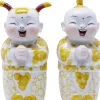 Deko & Geschenkartikel-KARE Design Deko Figur Happy Kids (2/Set)