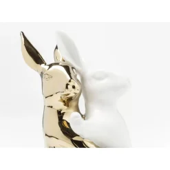 Deko & Geschenkartikel-KARE Design Deko Figur Hugging Rabbits Medium