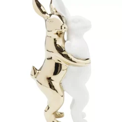 Deko & Geschenkartikel-KARE Design Deko Figur Hugging Rabbits Medium