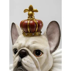 Deko & Geschenkartikel-KARE Design Deko Figur King Dog Weis 33Cm
